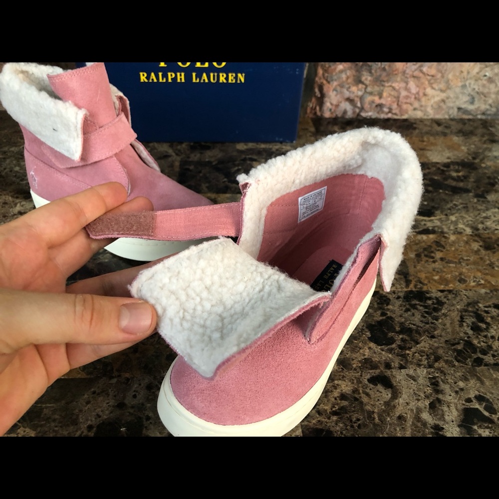 Polo Ralph Lauren Toddler Girls Siena Booties - Picture 10 of 16